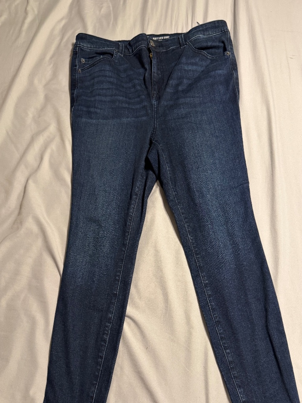 Torrid MidFit Super Skinny Super Soft Jeans Size 18S Dark Wash